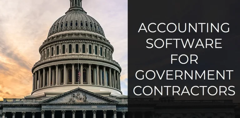 Accounting software for government contractors managing costs, billing, and compliance efficiently.