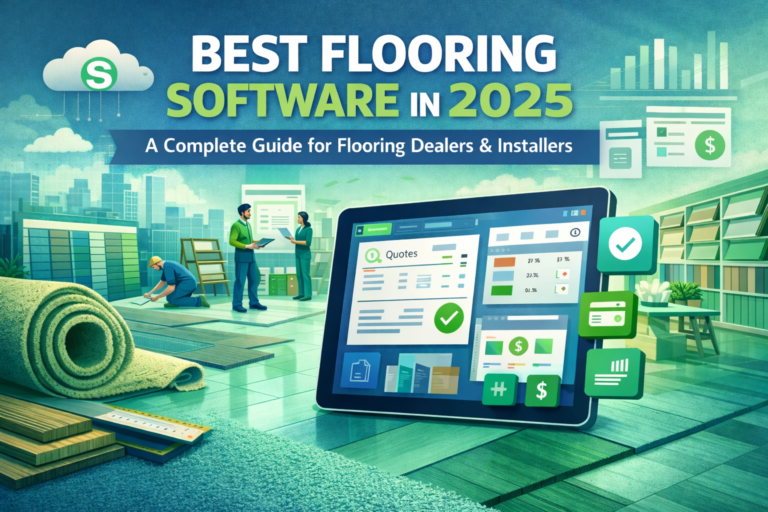 Flooring software for project management, cost estimation, and workflow efficiency in flooring business.