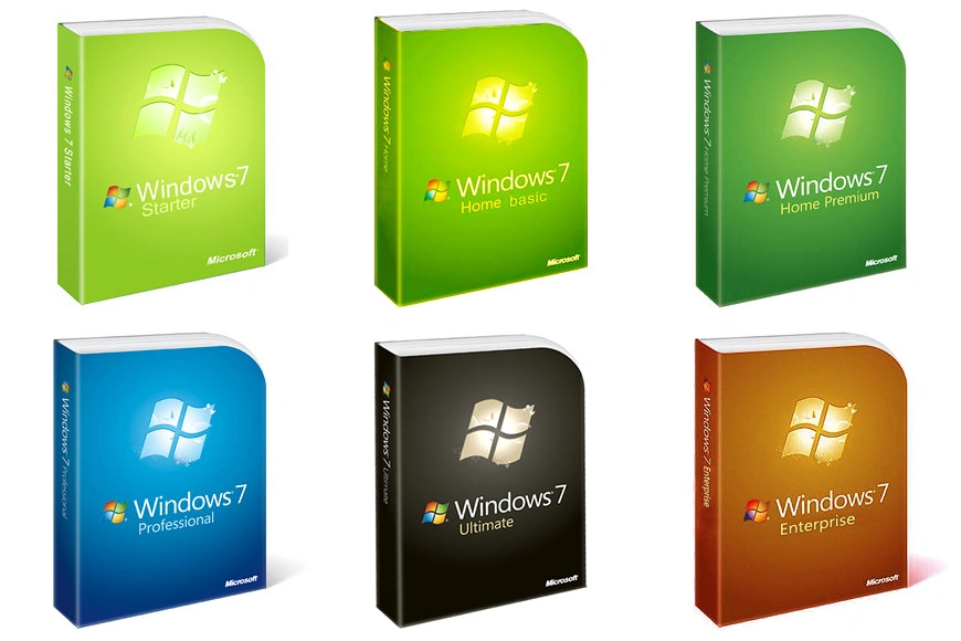 Types of Windows 7 Licenses