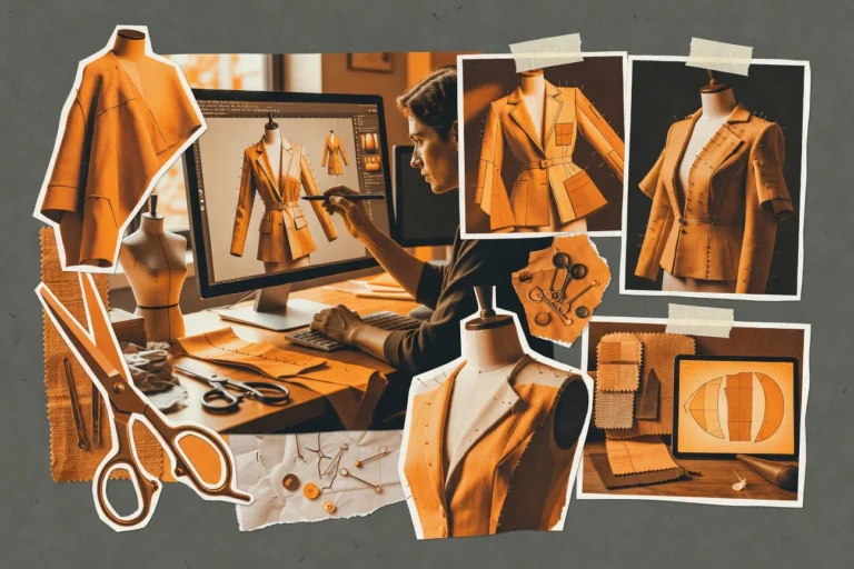 3D Clothing Design Software – virtual fashion design tool interface for garment modeling and visualization.